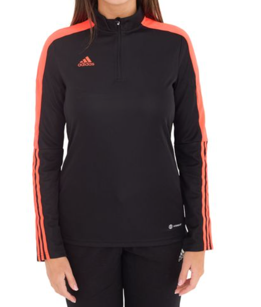 ADIDAS Tiro LS dla kobiet z technologią AEROREADY, zapinanych na pół suwaka