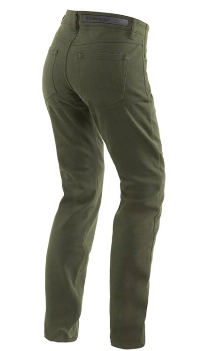 Spodnie motocyklowe damskie DAINESE Casual Regular Lady Tex z ochraniaczami Pro-Shape 2.0