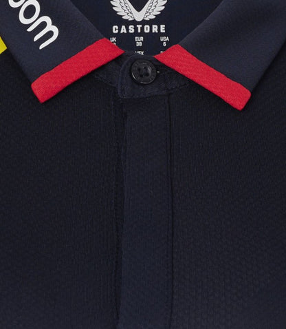 Koszulka polo damska Oracle Red Bull Racing Formuła 1 F1 Team 2024 z logo sponsorów