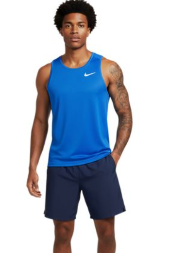 Koszulka bez rękawów męska Nike Muscle Shirt z technologią Dri-FIT fitnessowa Tank Top N