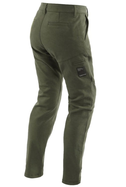 Spodnie motocyklowe damskie DAINESE Chinos Lady Tex z ochraniaczami Pro-Shape 2.0