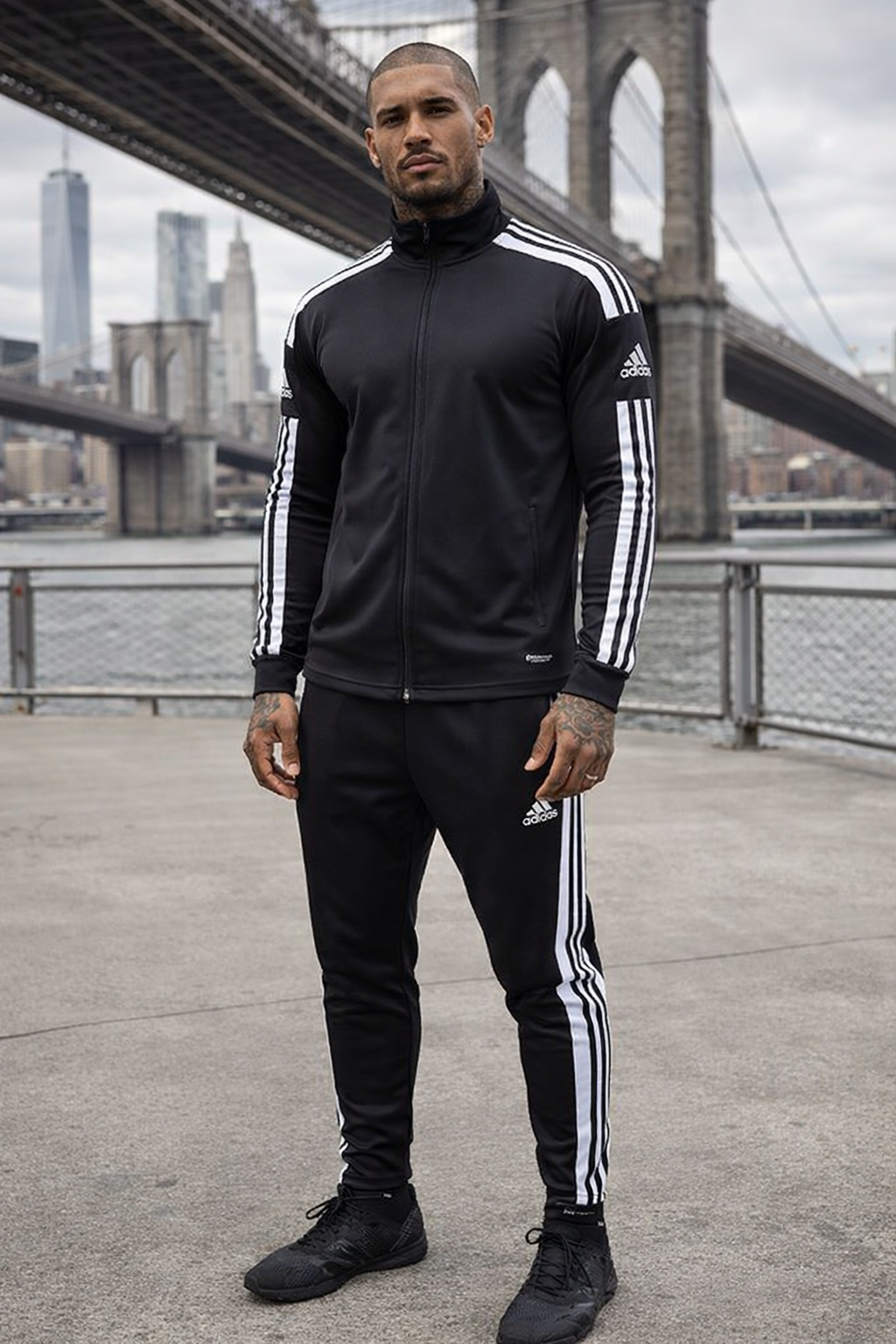 Dres adidas Squadra 21, CZARNY