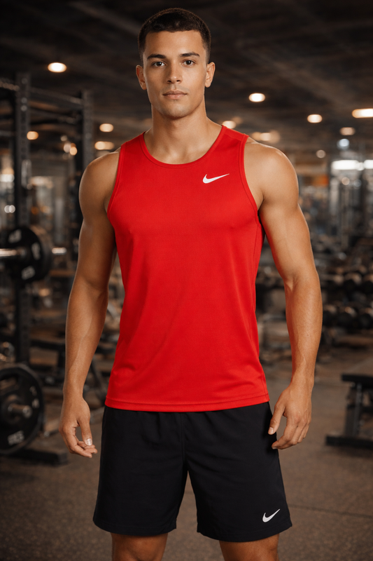 Nike Muscle Shirt z technologią Dri-FIT Koszulka fitnessowa Tank Top CZ