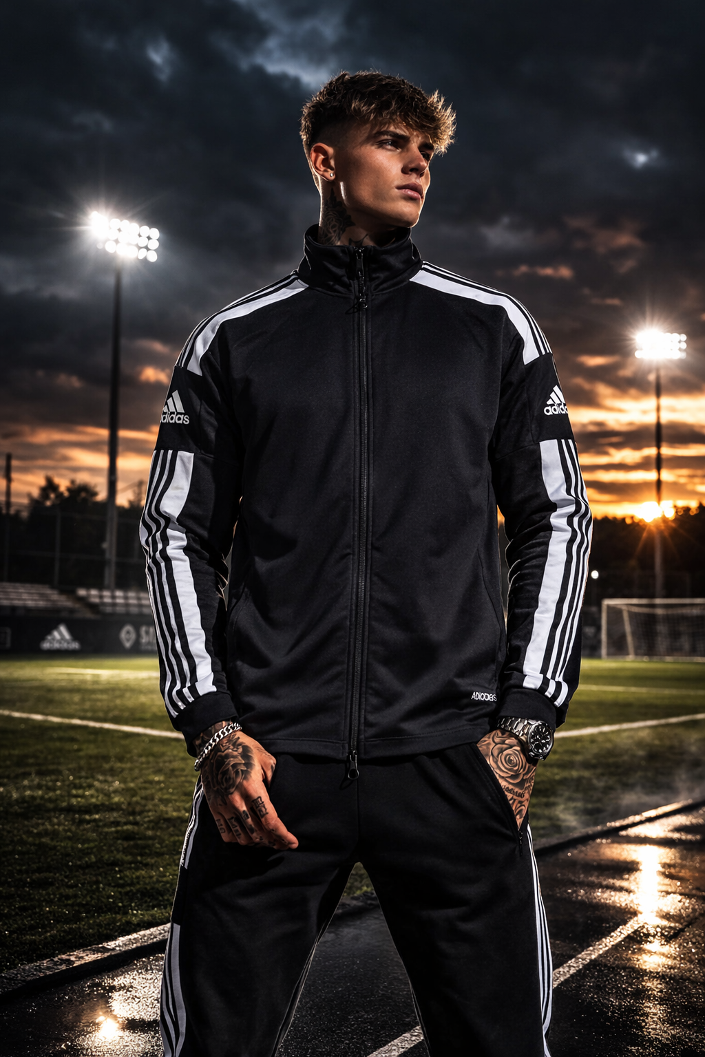 Bluza z długim rękawem męska Adidas Squadra 21 treningowa