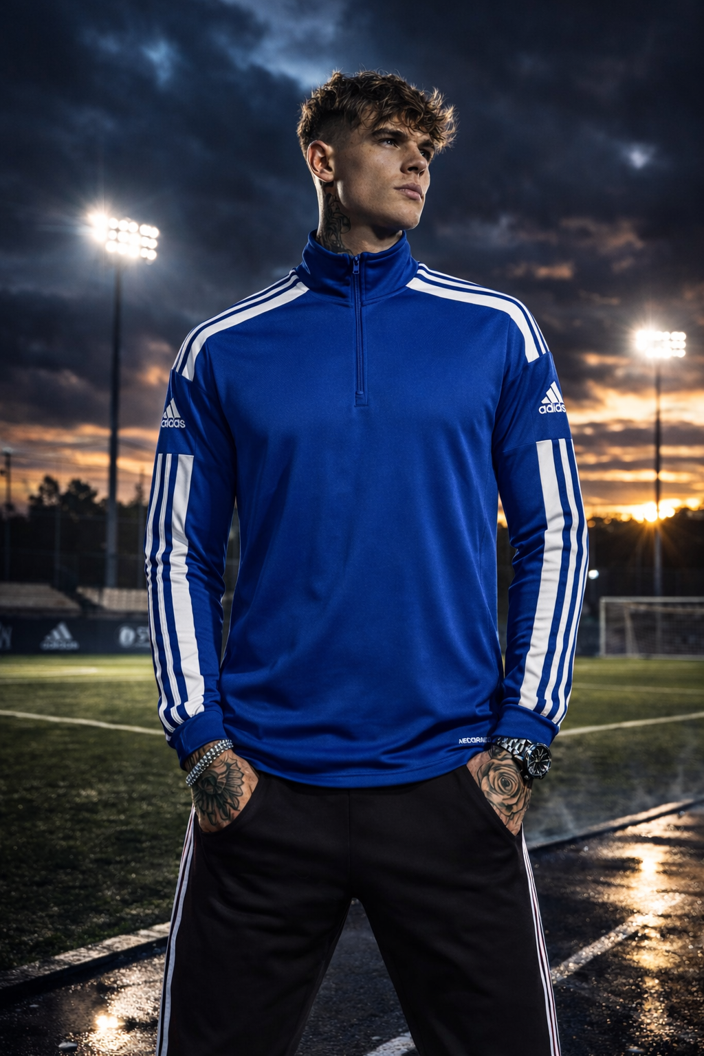 Bluza z długim rękawem męska Adidas Squadra 21 treningowa