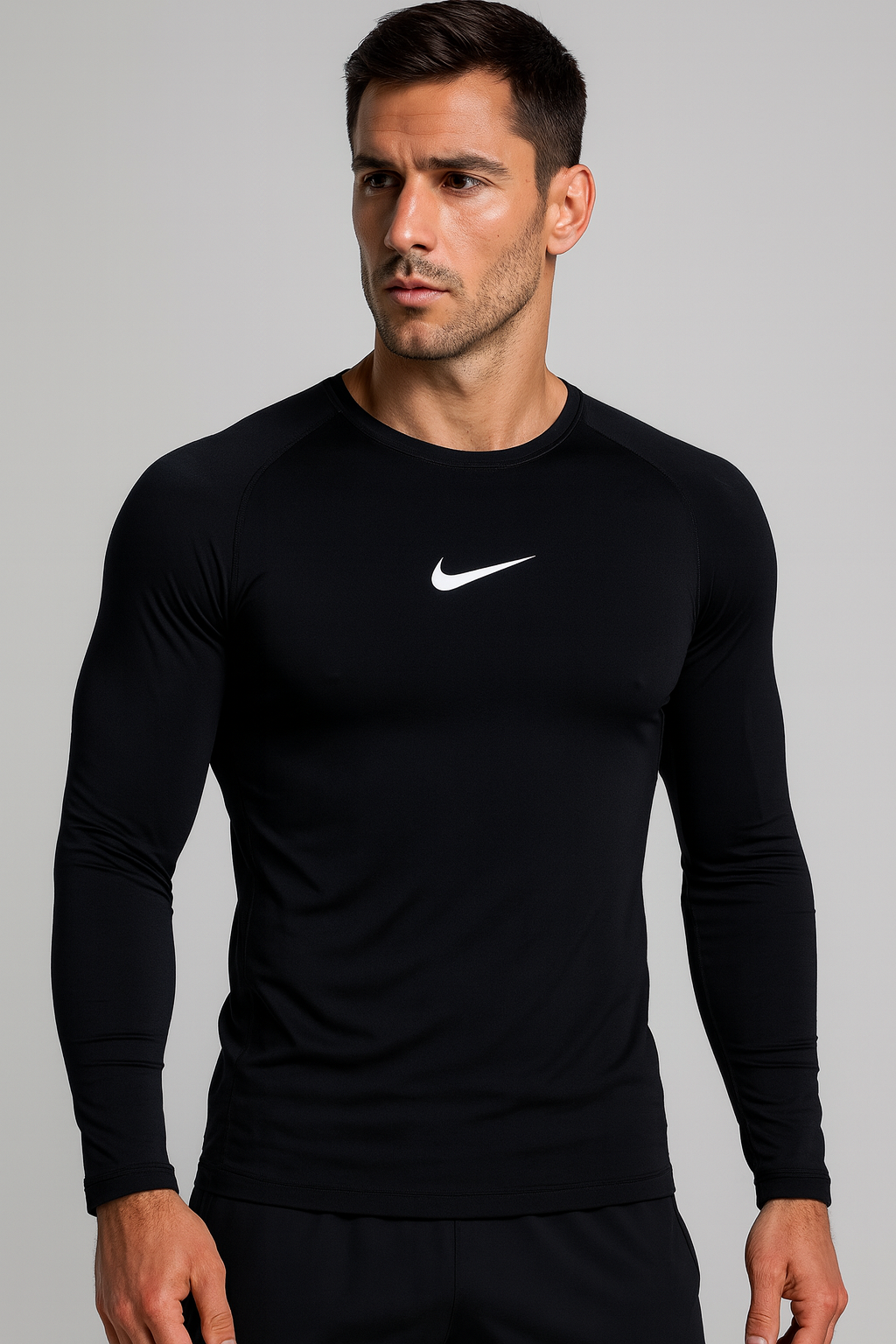 Koszulka z długim rękawem męska Nike Park First Layer CZARNA