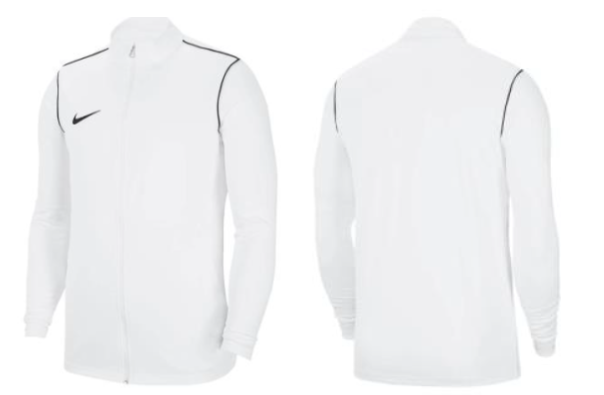 Kurtka dresowa Nike Park 20 Knit, BIAŁY