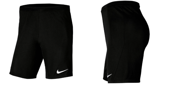 Spodenki Nike Park III, CZARNE