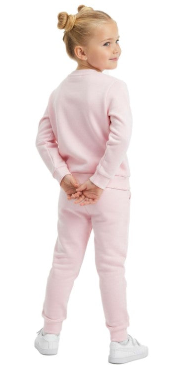 Dres dziecięcy PUMA dla chłopców i dziewcząt, 2-częściowy komplet z bawełny składający się z bluzy dresowej i swetra z okrągłym dekoltem