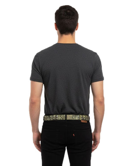Pasek casualowy Slipknot oliwkowy/zielony UNISEX