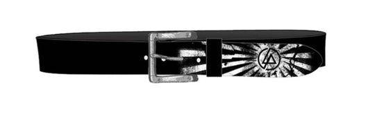 Pasek skórzany Linkin Park Rock Band z logo Linkin Park, pasek casualowy