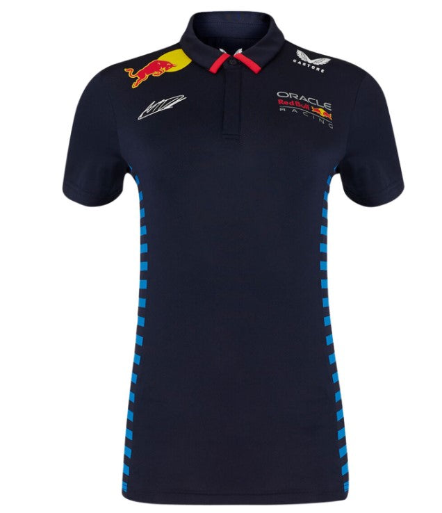Koszulka polo damska Oracle Red Bull Max-Verstappen Racing 2024 Formuła