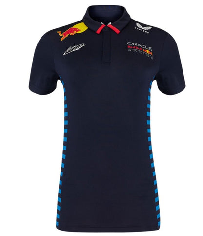 Koszulka polo damska Oracle Red Bull Max-Verstappen Racing 2024 Formuła