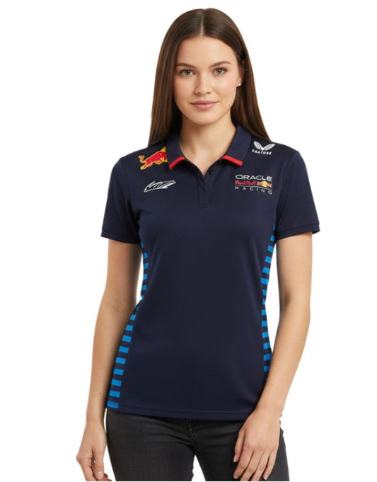Koszulka polo damska Oracle Red Bull Max-Verstappen Racing 2024 Formuła