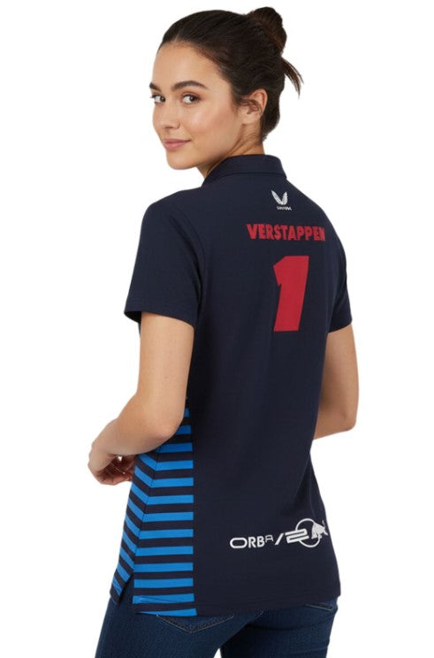 Koszulka polo damska Oracle Red Bull Max-Verstappen Racing 2024 Formuła
