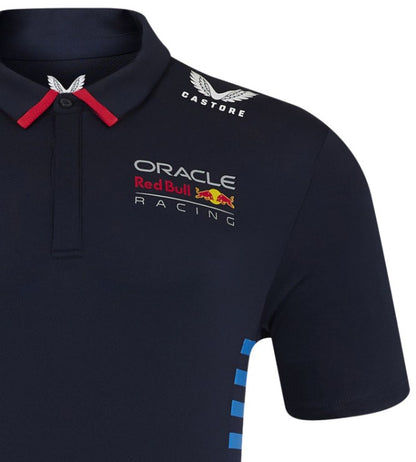 Koszulka polo męska Oracle Red Bull Max-Verstappen Racing 2024 Formuła 1 F1 Team
