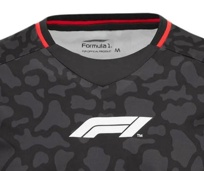 Koszulka sportowa Formuły 1 F1 Unisex z okrągłym dekoltem