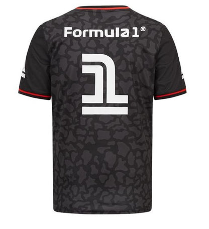 Koszulka sportowa Formuły 1 F1 Unisex z okrągłym dekoltem