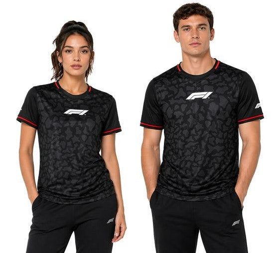 Koszulka sportowa Formuły 1 F1 Unisex z okrągłym dekoltem
