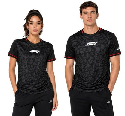 Koszulka sportowa Formuły 1 F1 Unisex z okrągłym dekoltem