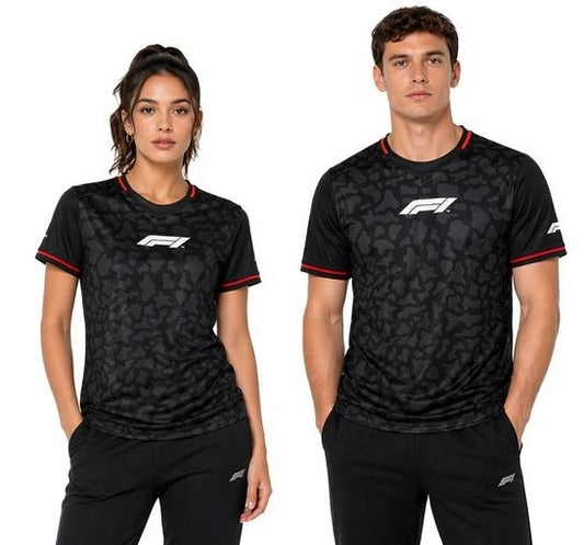 Koszulka sportowa Formuły 1 F1 Unisex z okrągłym dekoltem