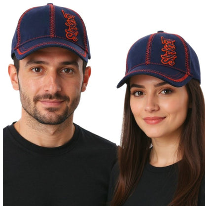 Czapka z daszkiem Slipknot Unisex Base Cap z logo zespołu i ozdobnymi przeszyciami, casualowa