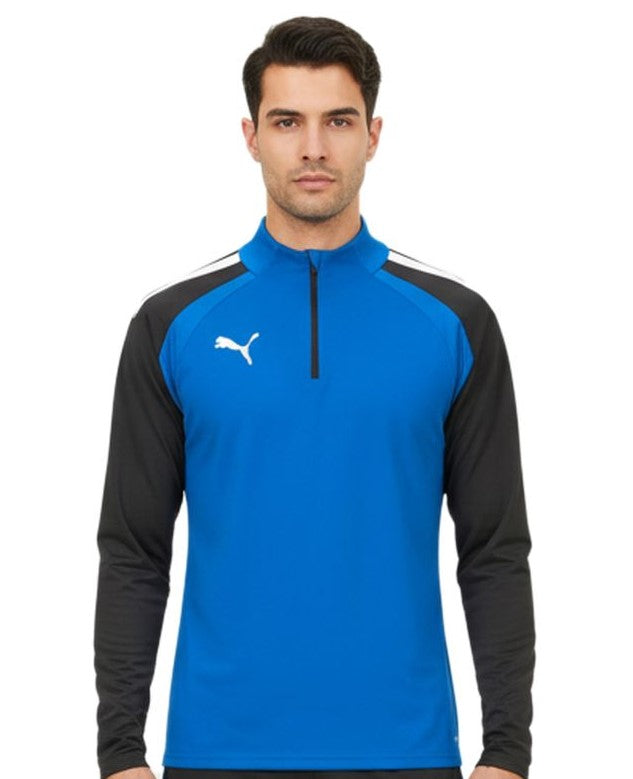 Bluza męska w tech. DryCELL PUMA Teamliga Niebieska