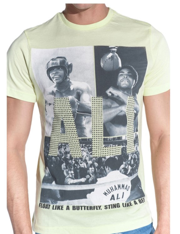 Koszulka męska COURSE z dużym nadrukiem Muhammad Ali