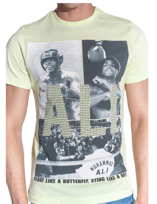 Koszulka męska COURSE z dużym nadrukiem Muhammad Ali