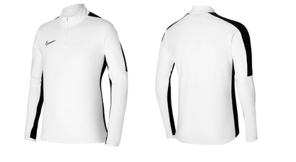 Bluza z długim rękawem męska Nike Academy 23, BIAŁA