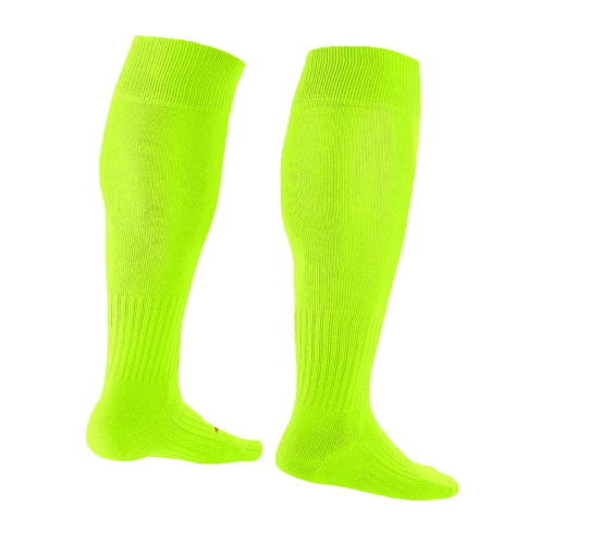 Skarpetki Nike Classic II OTC, fluorescencyjny żółtyczarny, rozmiar 42-46